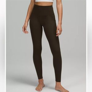 Lululemon Align High-Rise Pant with Pockets 28” Dark Olive